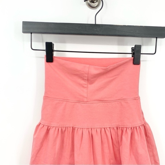 Hanna Andersson Girls 100 Size 4 Skort Mini Skirt Shorts Liner Pink Pull On - Picture 4 of 7